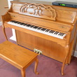 1996 Yamaha Country Manor Oak Disklavier - Upright - Console Pianos